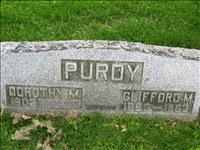 Purdy, Clifford M. and Dorothy M